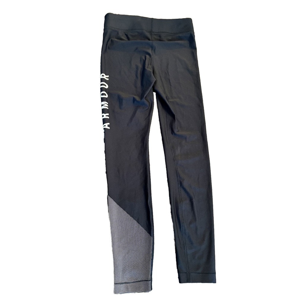 Under Armour Leggings Womens Medium Black HeatGear Compression Breathable Ladies